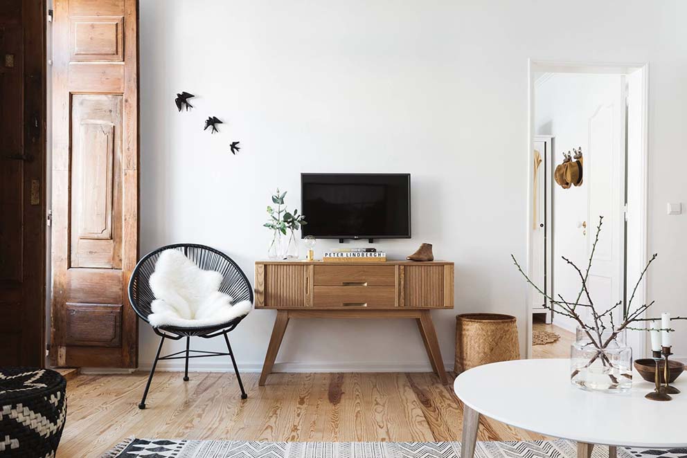 דירה בליסבון עיצוב: Margarida Matias צילום: Rodrigo Cardoso 