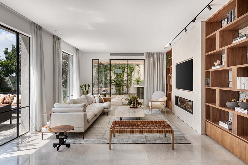 עיצוב פנים: יהודית גולדפרב ונטלי גדליה, צילום: עודד סמדר, www.pnim.co.il