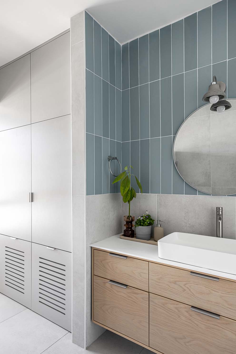 חדר רחצה,, עיצוב פנים, ניהול סושיאל לעיצוב פנים, נגרות