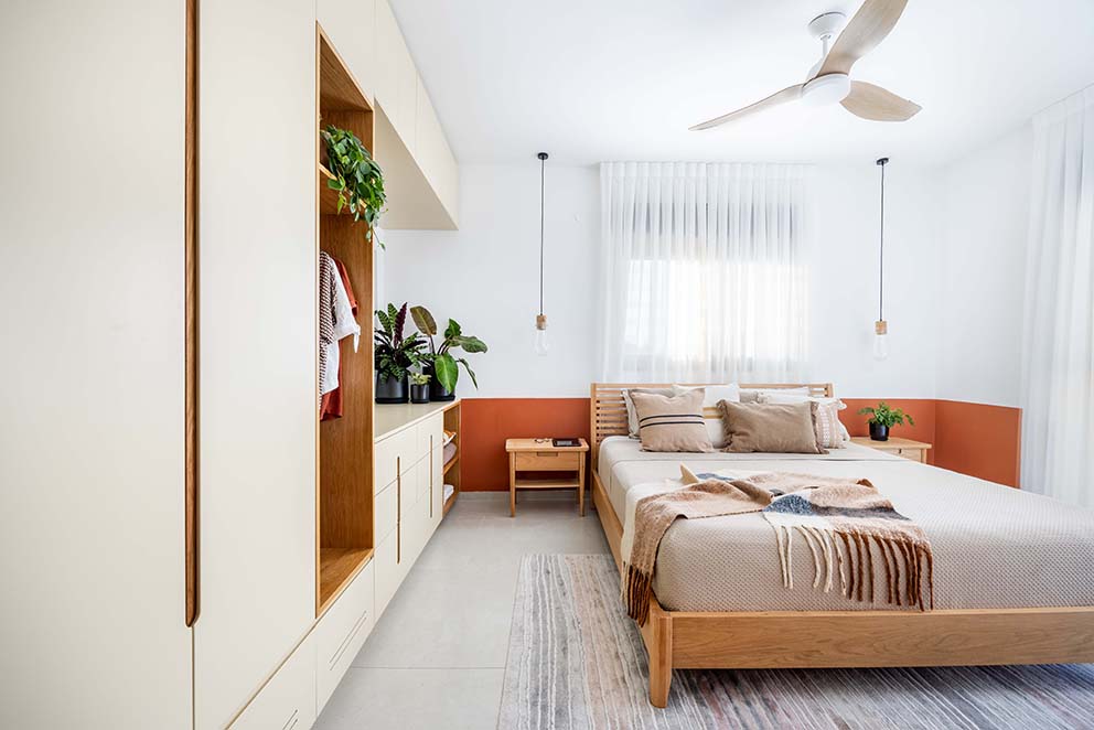 עיצוב פנים בצפון, דירה בחיפה, ניהול סושיאל לעיצוב פנים