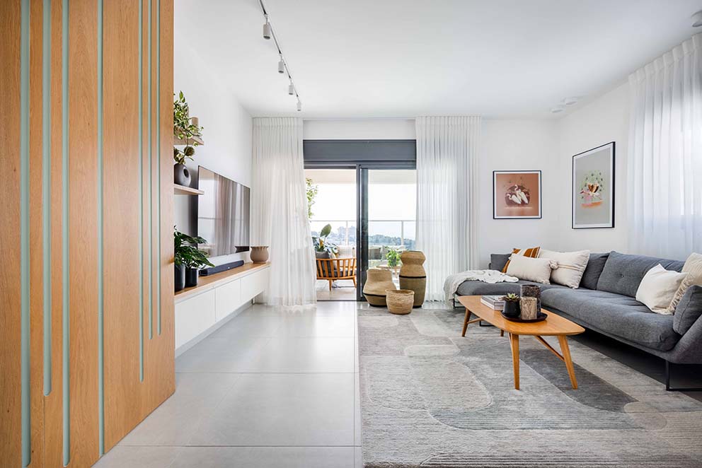 עיצוב פנים בצפון, דירה בחיפה, ניהול סושיאל לעיצוב פנים