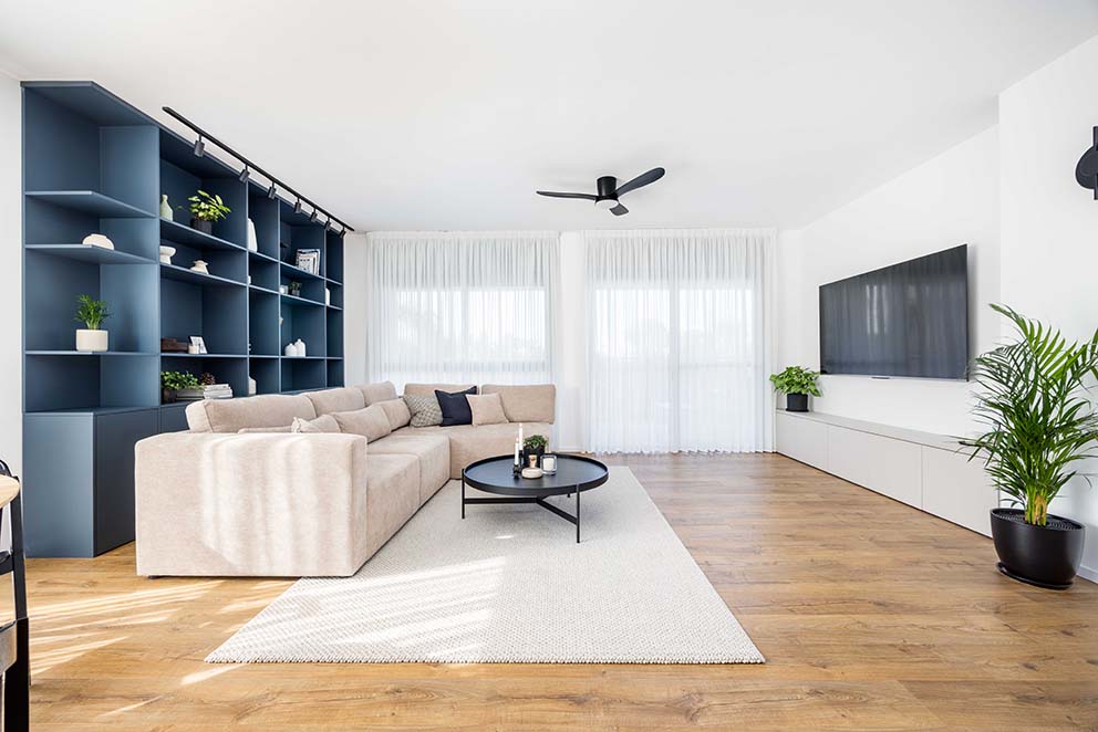 עיצוב: יעל רביב, צילום: אורית ארנון, www.pnim.co.il ארונות ריביירה יעל רביב שיפוץ הבית סושיאל לעיצוב פנים