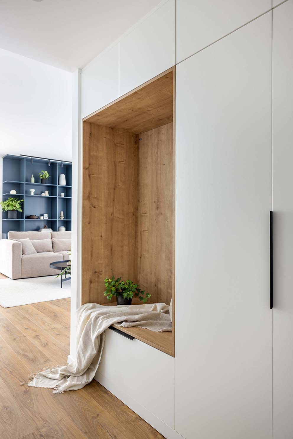 עיצוב: יעל רביב, צילום: אורית ארנון, www.pnim.co.il ארונות ריביירה יעל רביב שיפוץ הבית סושיאל לעיצוב פנים