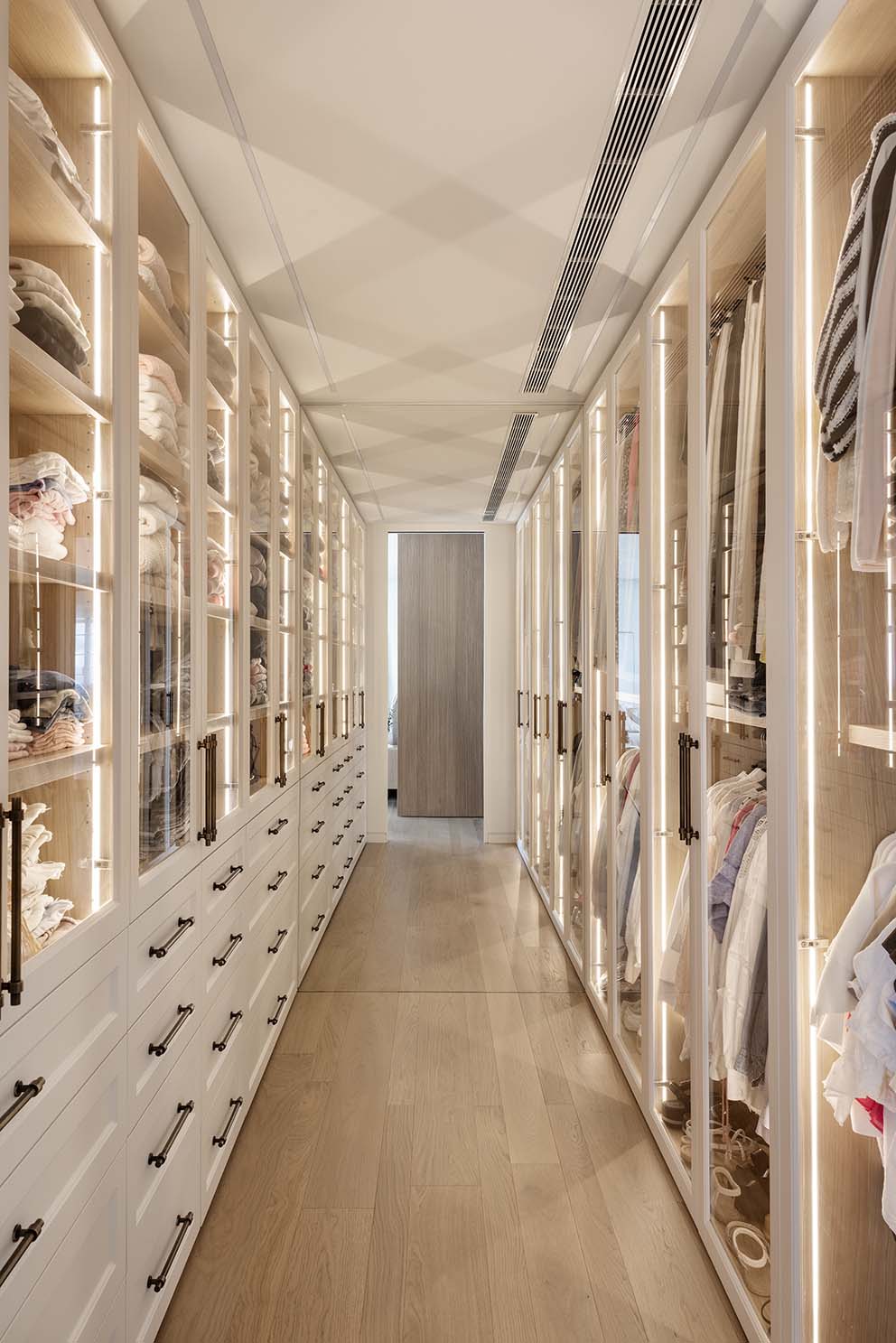 חדר שינה פנטהאוז בירושלים בעיצוב פנינית שרת