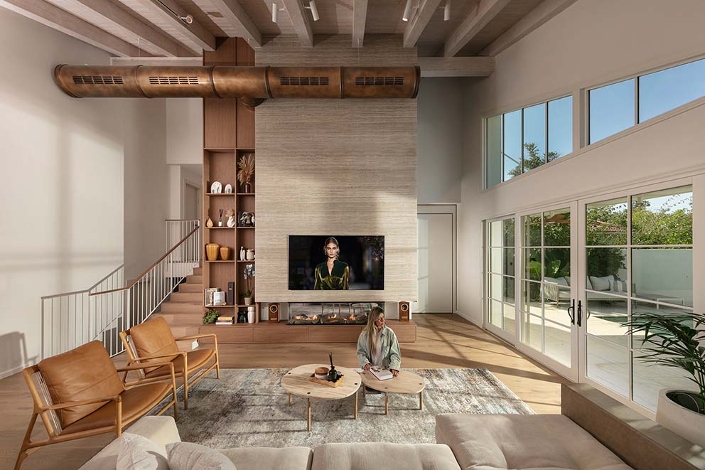 אדריכלות בישראל, שיפוץ בית במכבים, רון שפיגל