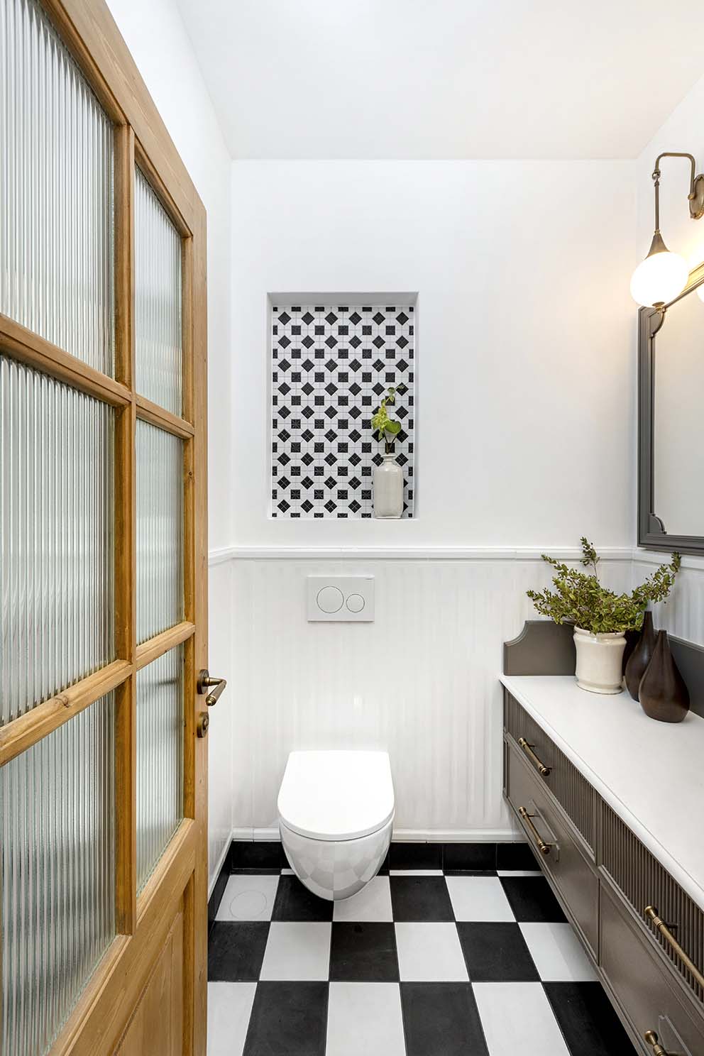 מורן רוזנברג מעצבת פנים, ניהול סושיאל למעצבי פנים, עיצוב חדר רחצה