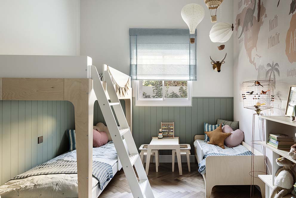 שרה ונירית פרנקל, עיצוב כפרי, ניהול סושיאל לעיצוב פנים, חדר ילדים