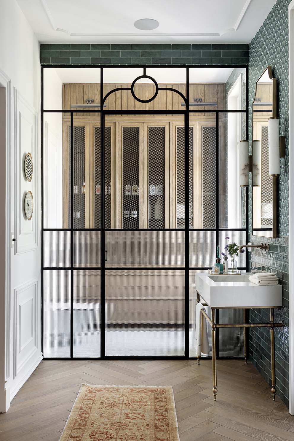 שרה ונירית פרנקל, עיצוב כפרי, ניהול סושיאל לעיצוב פנים, חדר רחצה